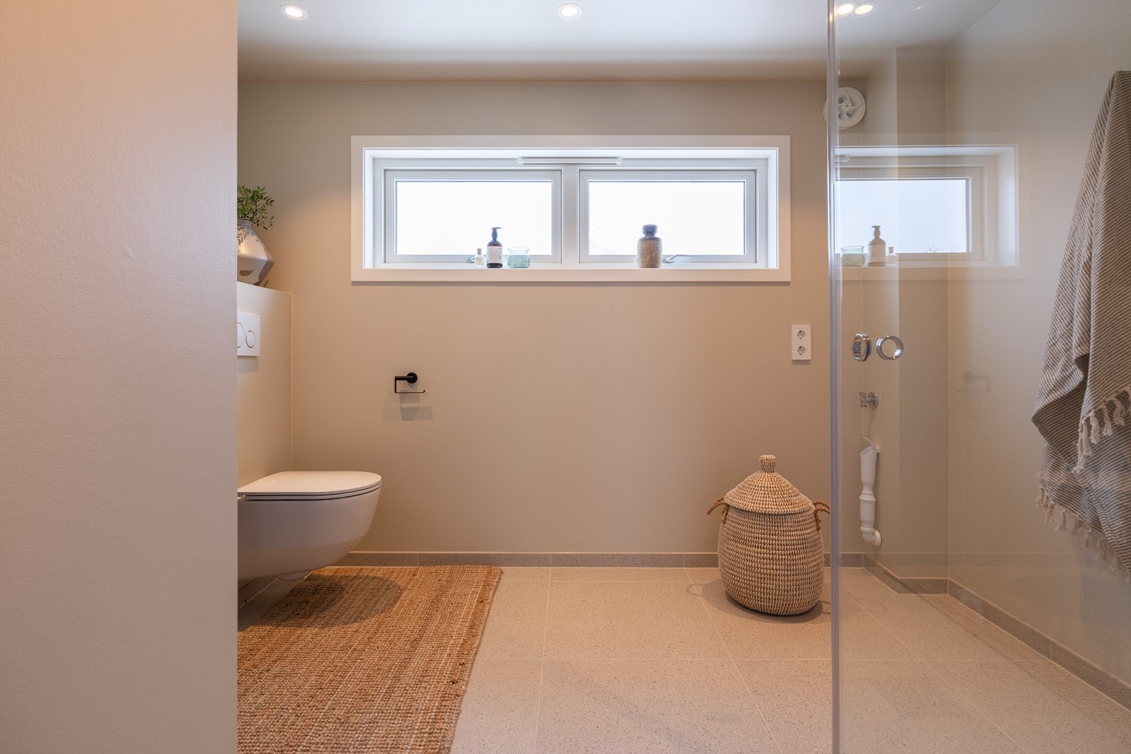 Badet ble utvidet og renovert av fagfolk i 2025. Galleribilde