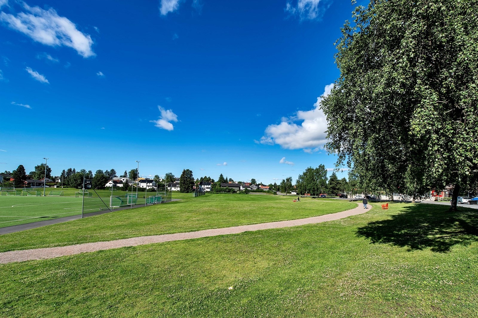 Myrerjordet er fint for nære og korte gå-, løpe eller treningsturer. Galleribilde