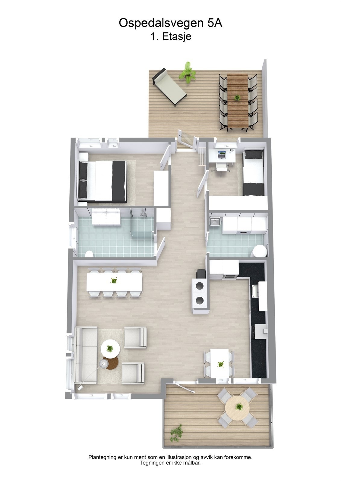 Ospedalsvegen 5A - 3D - 1 Galleribilde