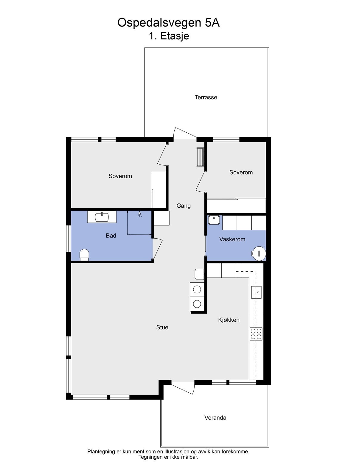 Ospedalsvegen 5A - 2D - 1 Galleribilde