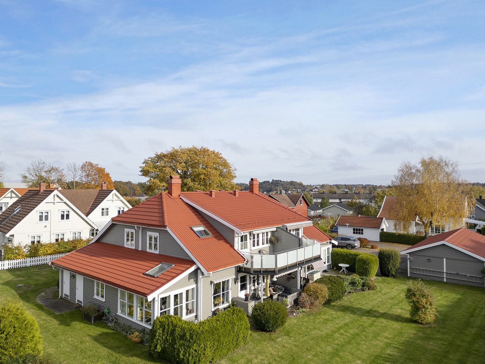 Leiligheten ligger i et koselig nabolag Galleribilde