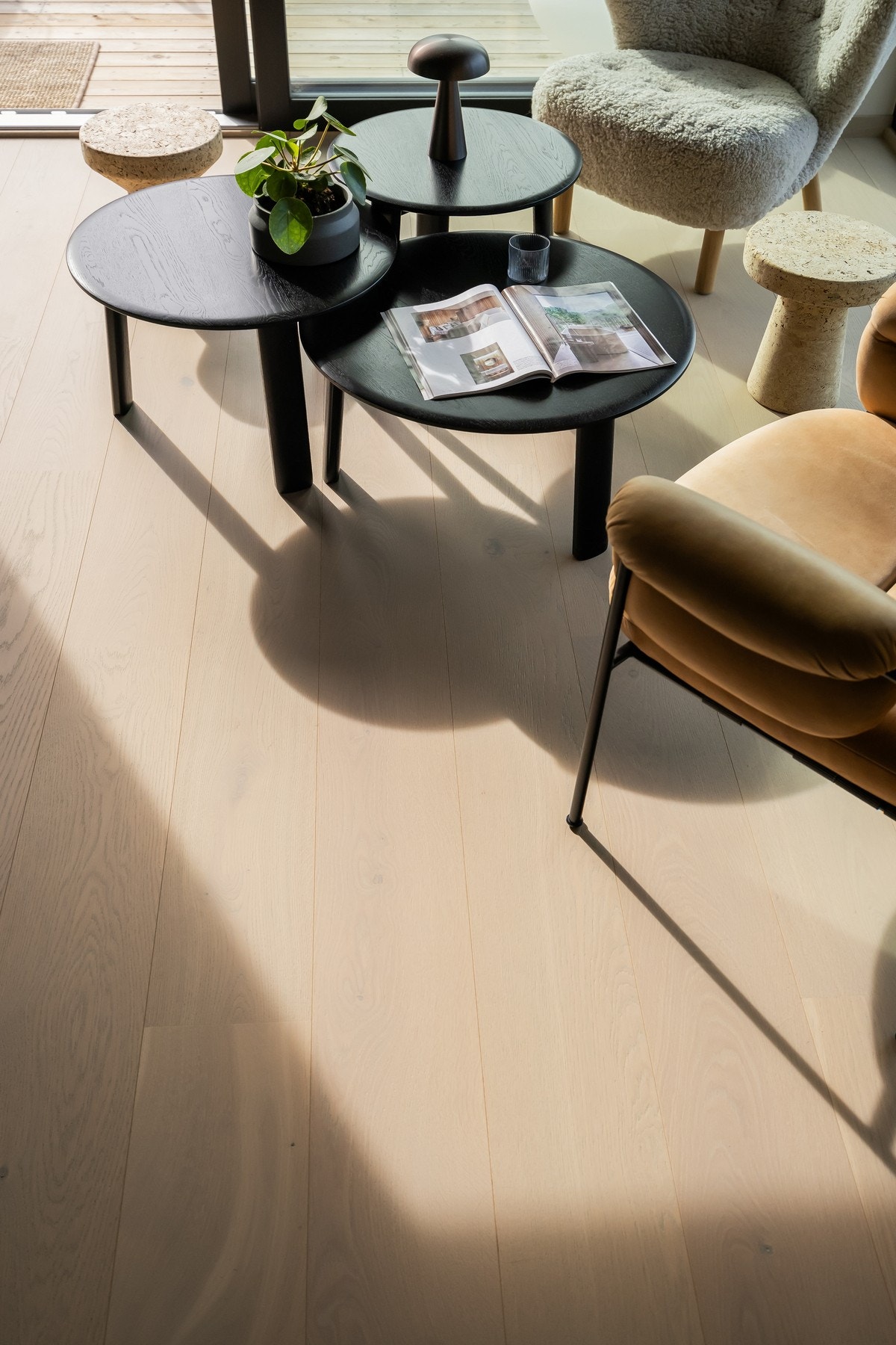 Her nyter man naturlig sol- og dagslys fra tidlig morgen til kveld. Galleribilde