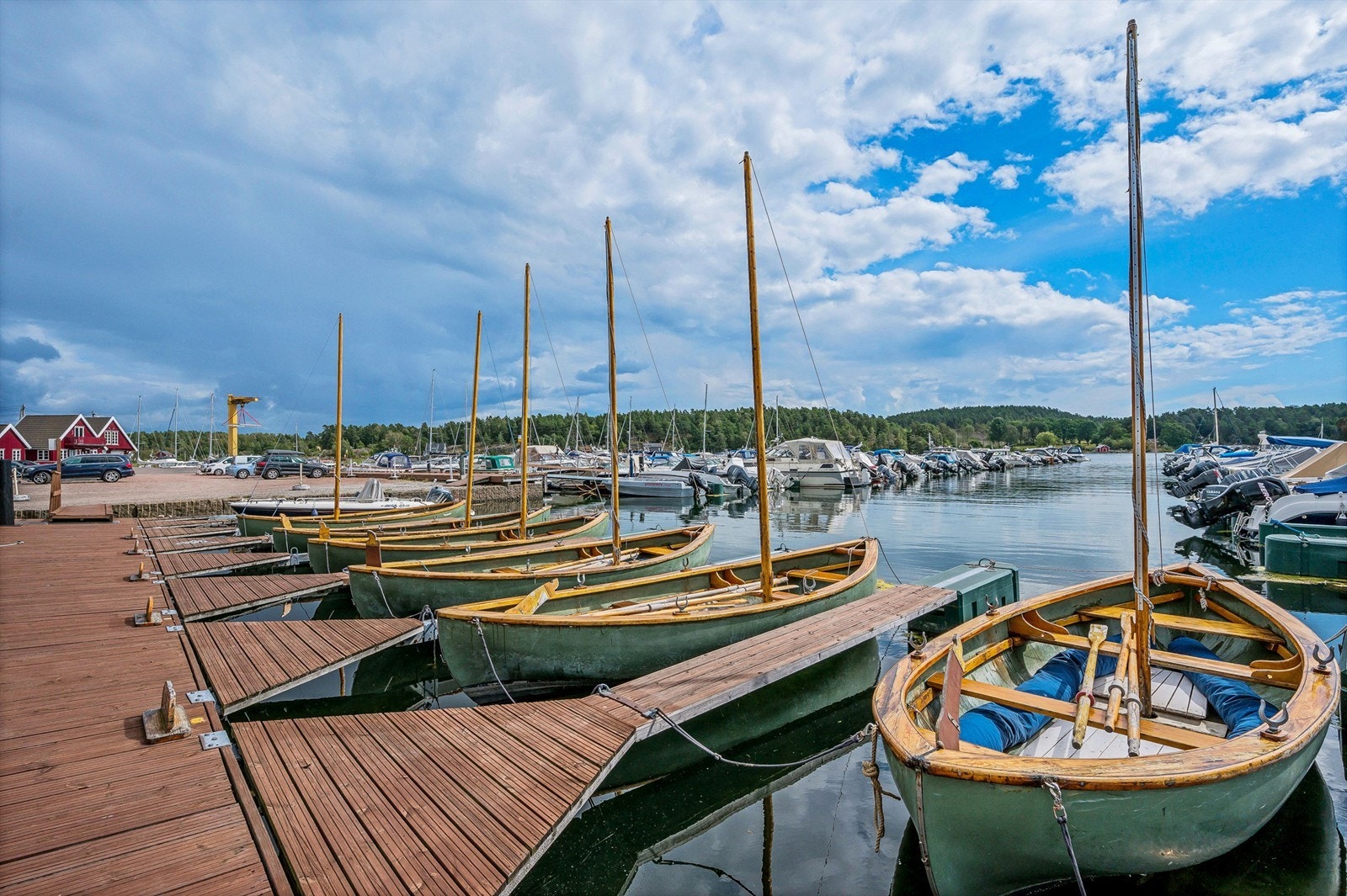 Området på sommerstid Galleribilde