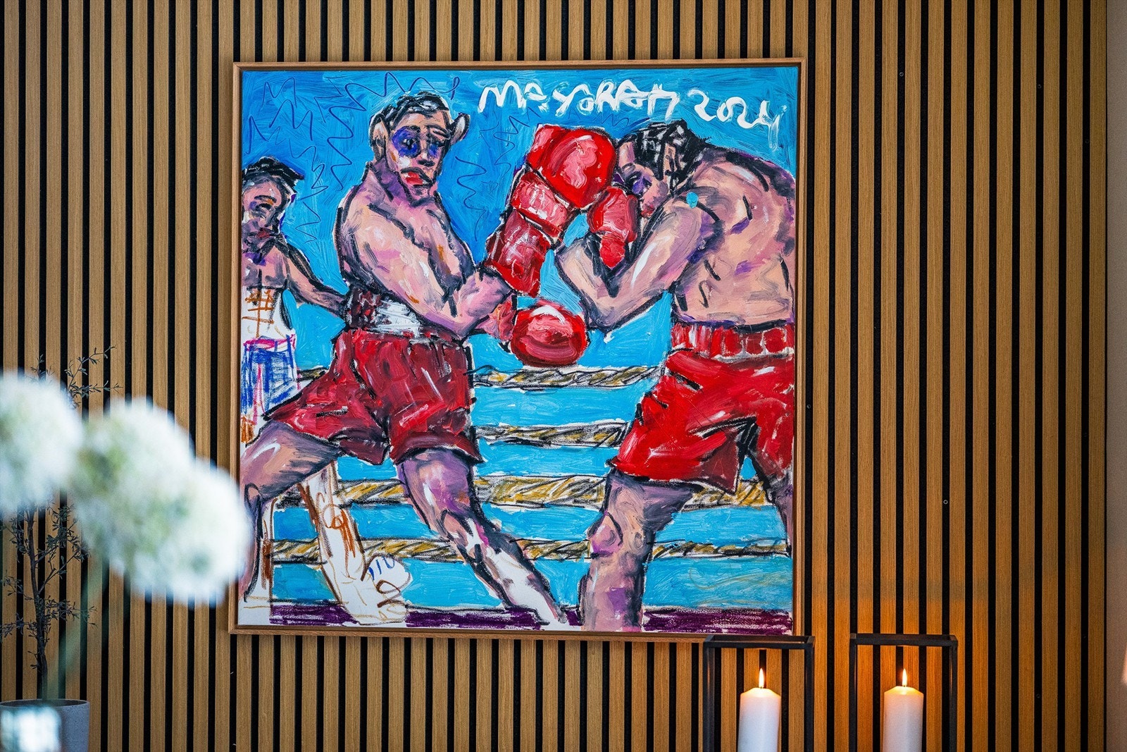 Detalj fra stue Galleribilde