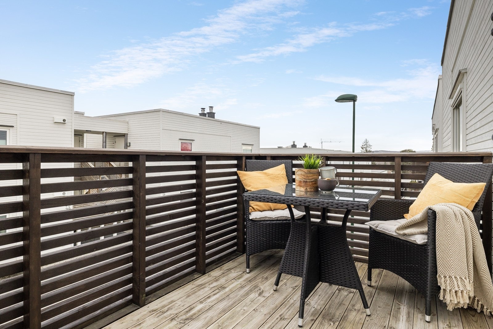 Denne balkongen er på ca. 6 m² og vender mot sør. Galleribilde