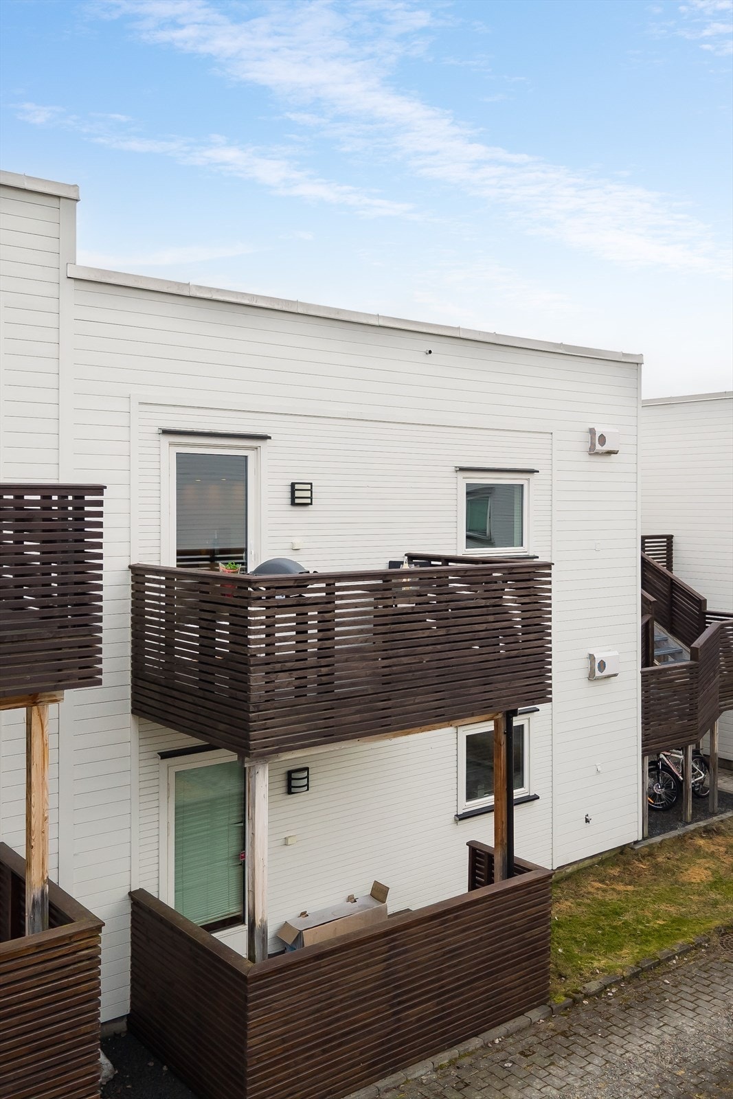 Balkongen utenfor kjøkkenet. Galleribilde