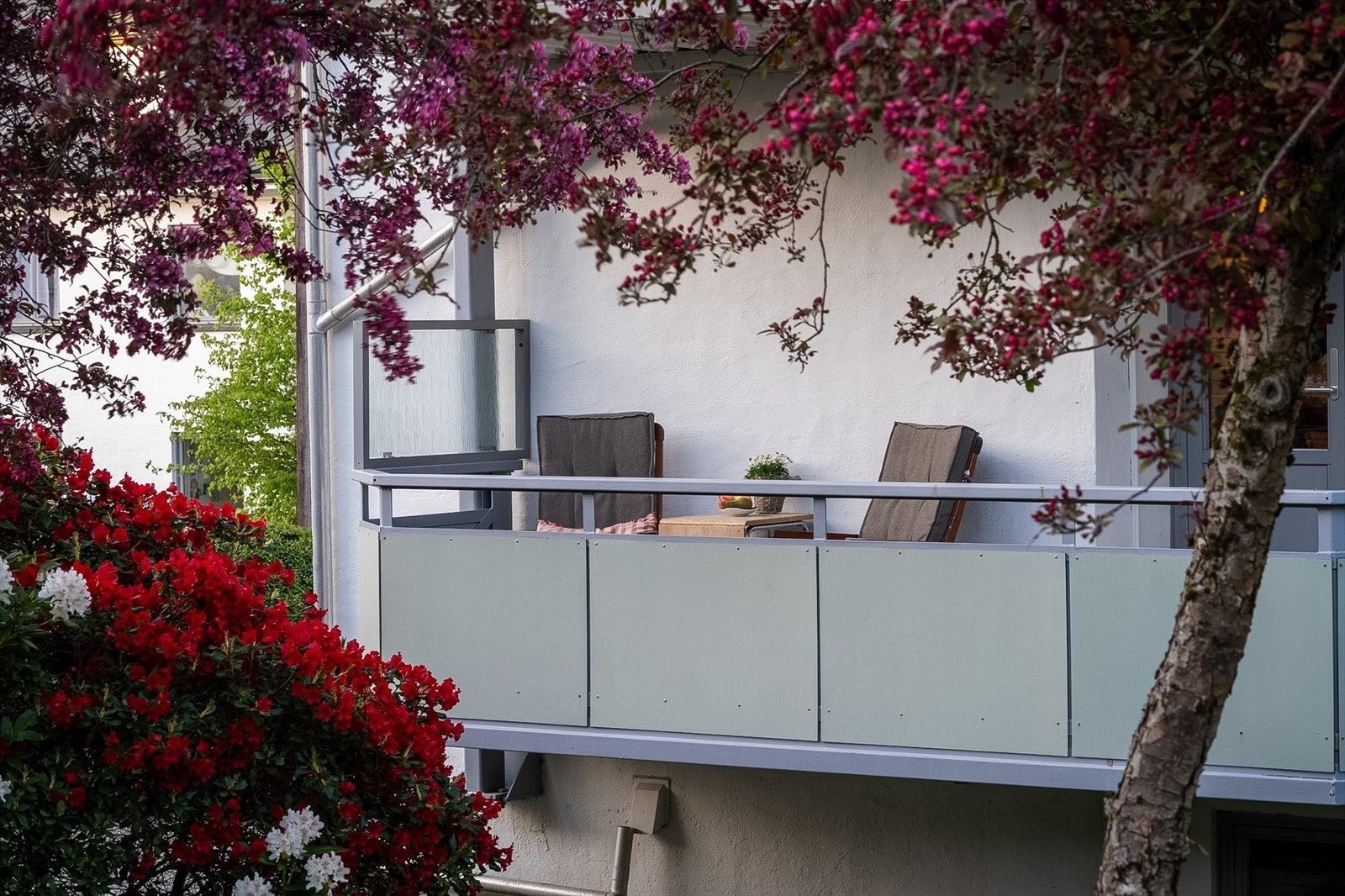 Borettslaget har gjennomført en rekke store vedlikeholdsprosjekter, inkludert tak (2008), rørfornying (2015) og piperenovering (2017) Galleribilde