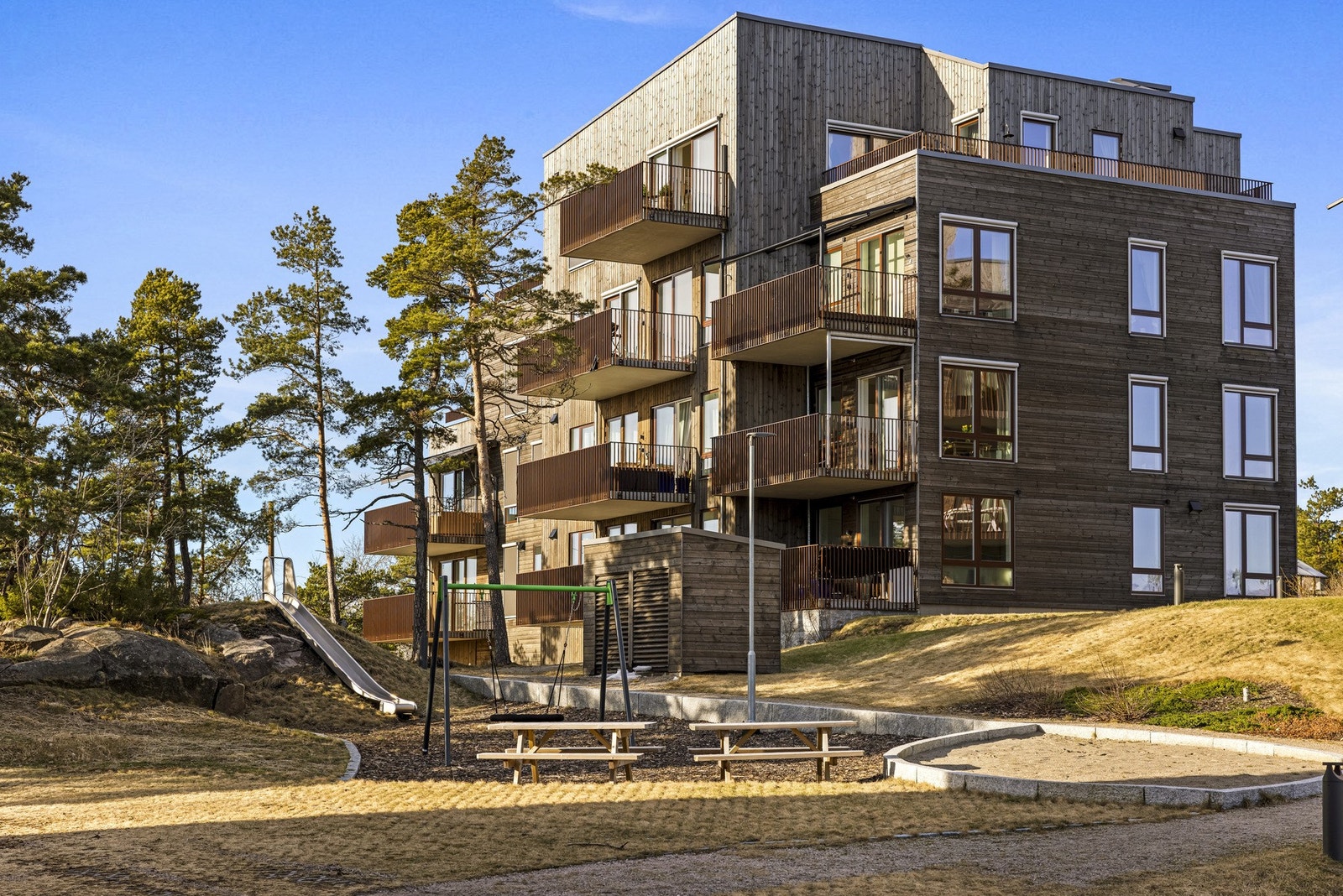 Bygget har moderne standard etter TEK-17 Galleribilde