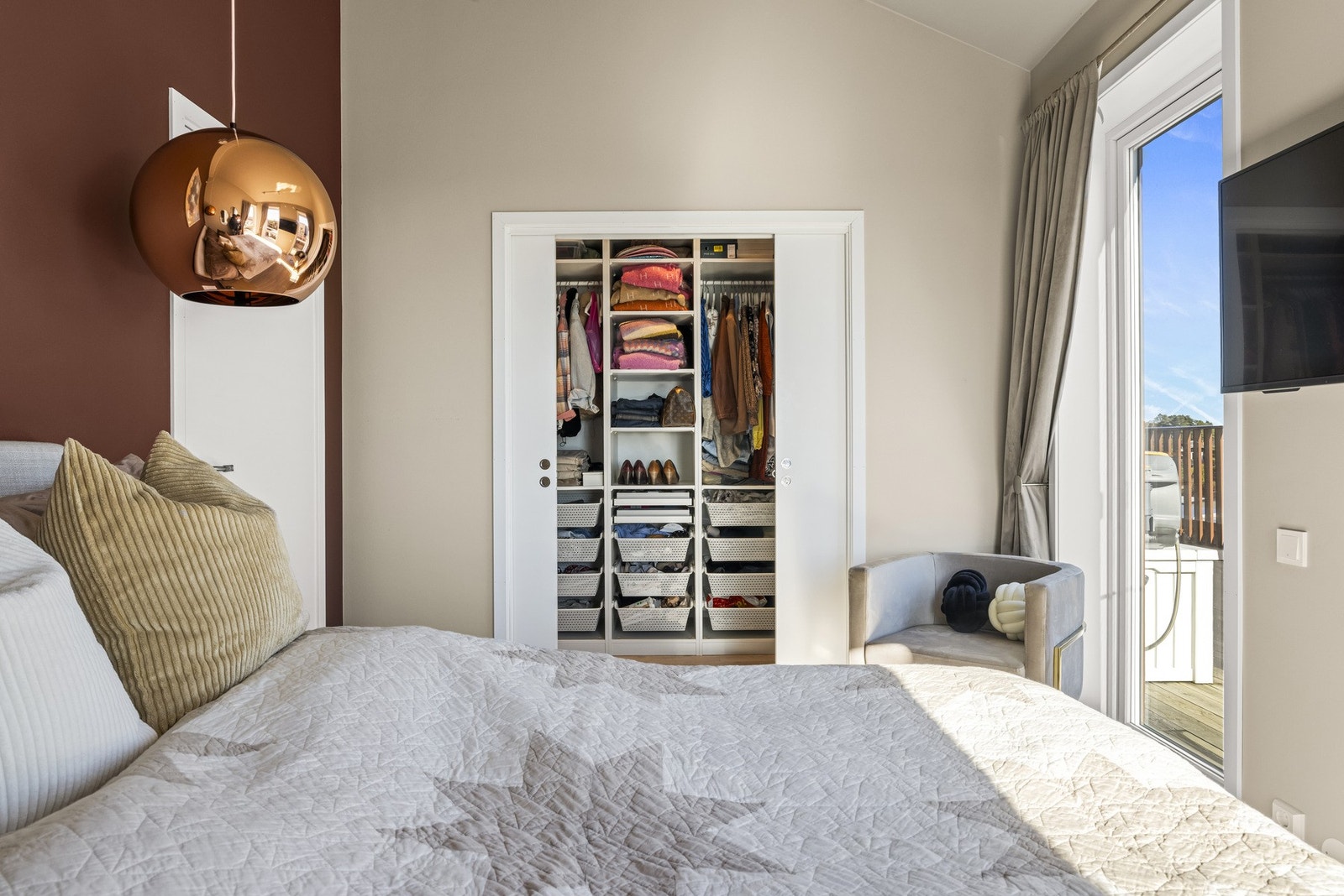 Walk-in garderobe Galleribilde