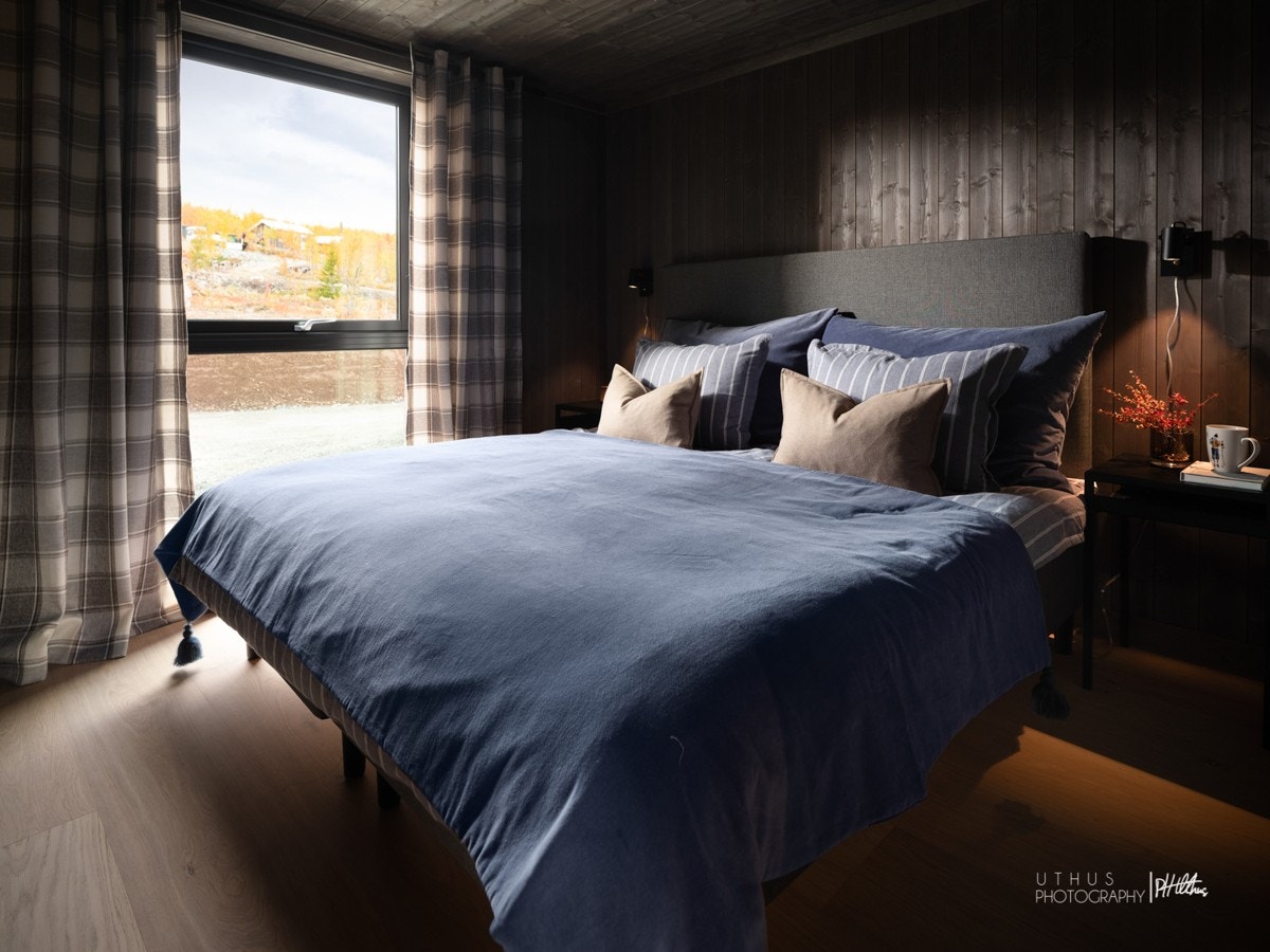 Soverom 3 - Alle soverommen har god plass til enten dobbelseng eller en familiekøye Galleribilde