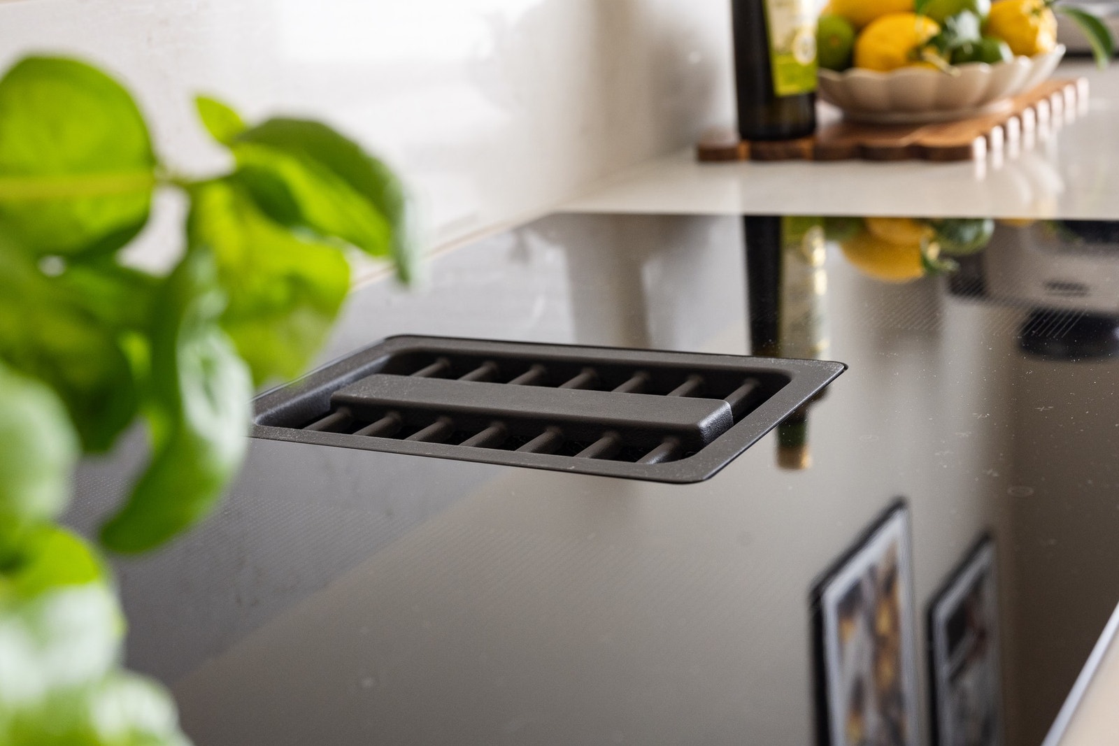 Platetopp med integrert ventilator Galleribilde
