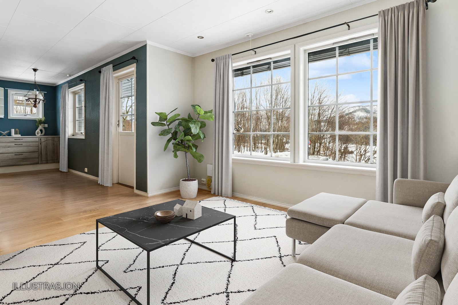 EiendomsMegler 1 v/Martin Grodås Alnes har gleden av å presentere Vidjevegen 27D! Foto av Svein Olav Humberset v/EFKT Galleribilde