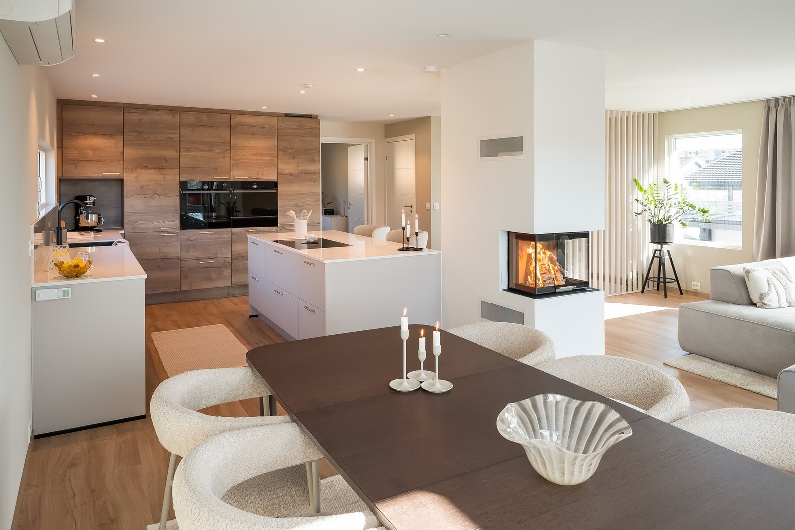 Boligen har et totalt BRA på 207 kvm. Galleribilde