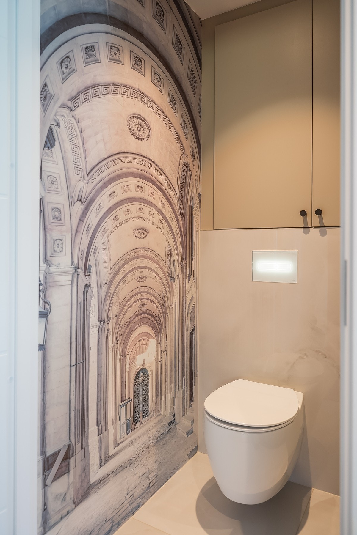 I boligens 1. etasje er det etablert WC for en praktisk løsning. Galleribilde