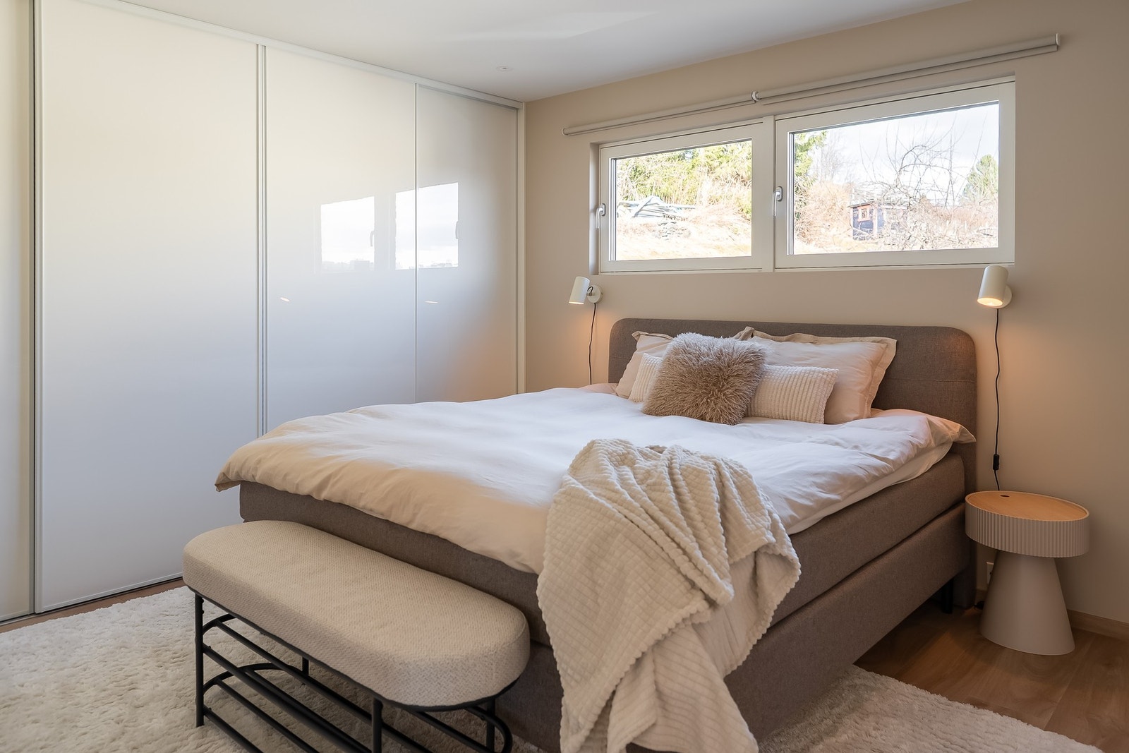 Soverommet har et areal på hele 16 kvm. Galleribilde