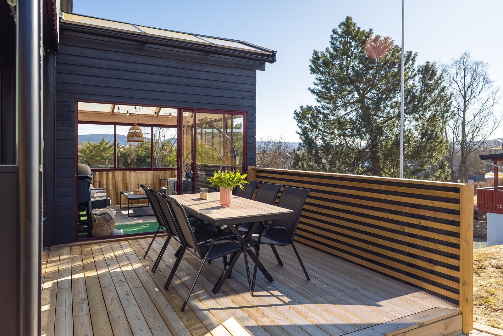 Terrasse på hele 12,5 kvm. Galleribilde