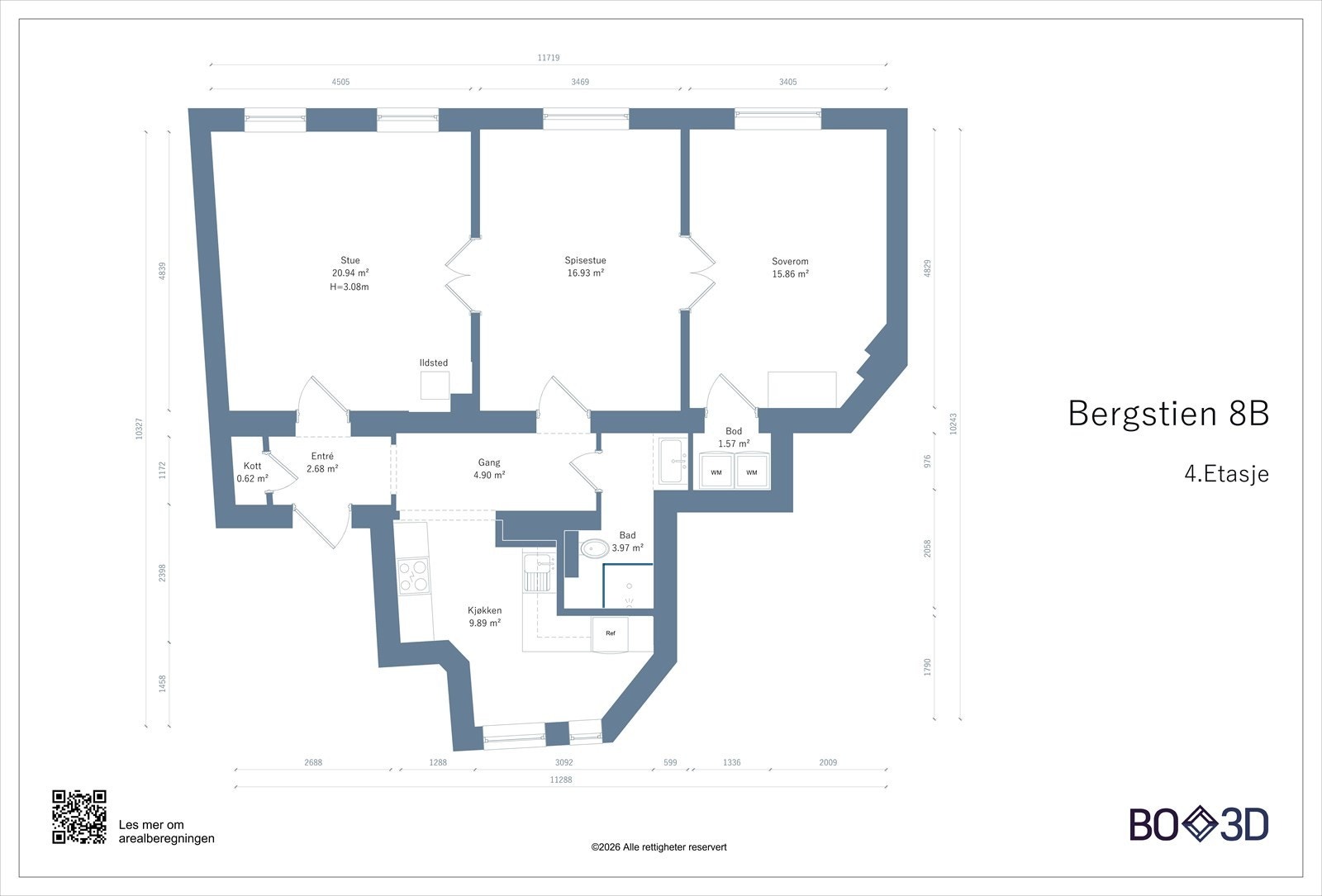 Plantegning. Galleribilde
