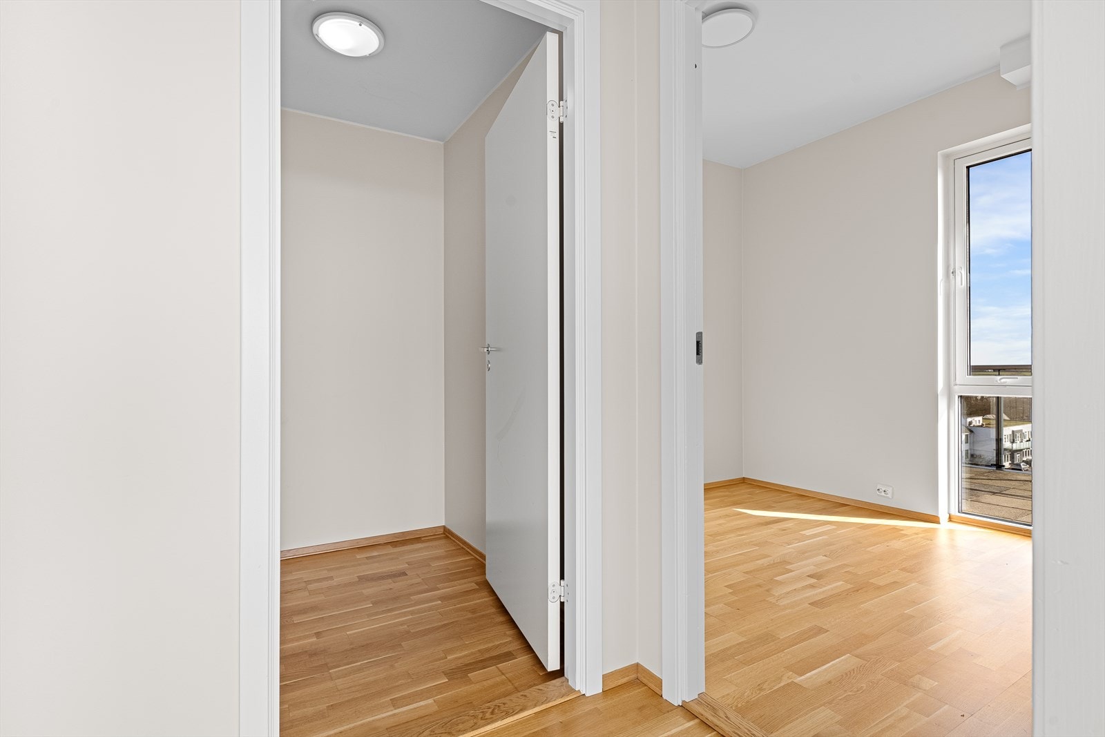 Leiligheten har også en praktisk bod Galleribilde