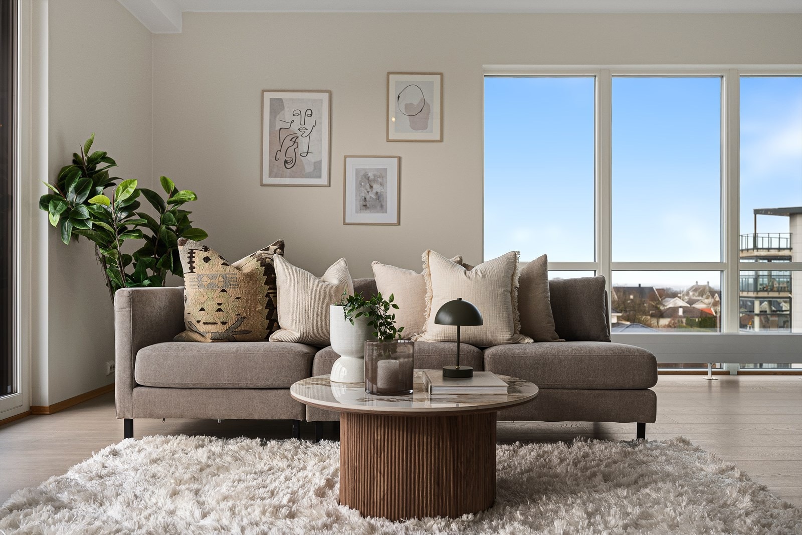 Her er det flere møbleringsmuligheter, alt etter eget ønske Galleribilde