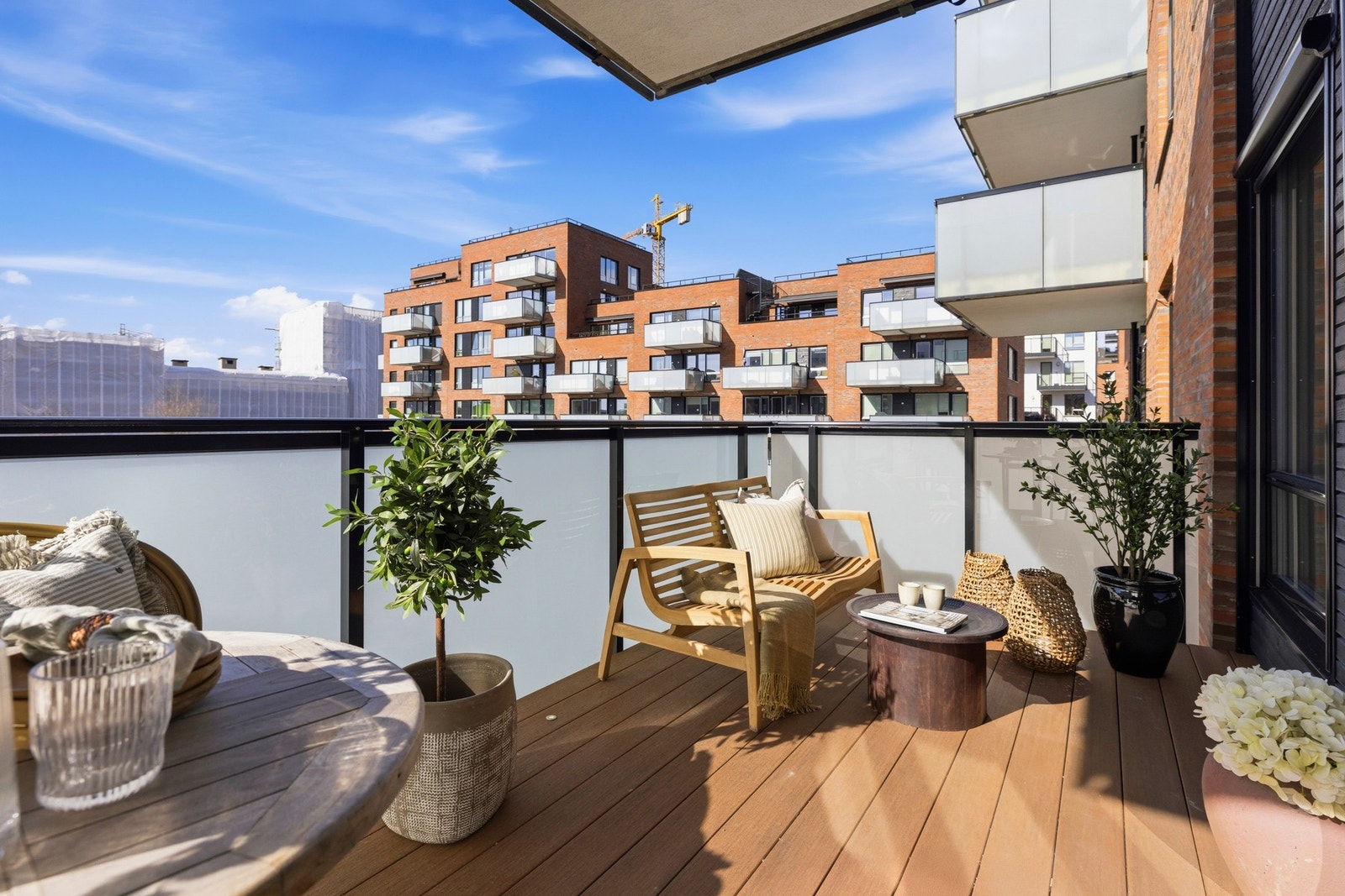 Her er det tillatt med elektrisk- eller gassgrill, perfekt for varme sommerdager. Galleribilde