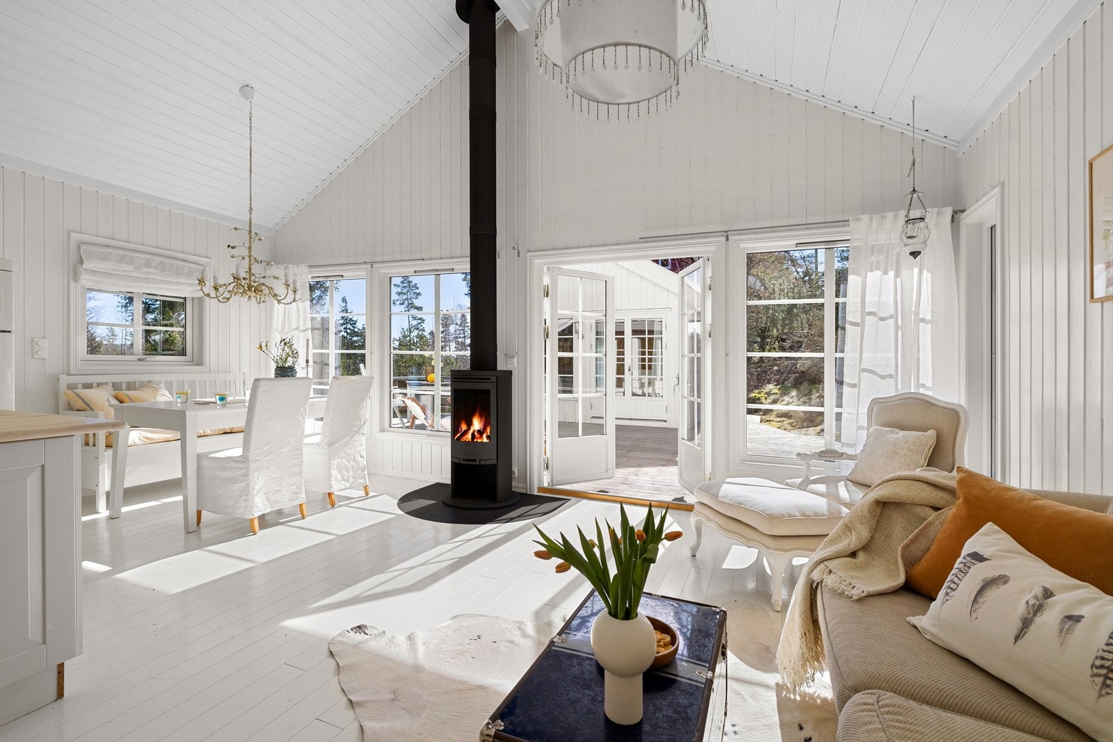 På det høyeste løfter taket seg hele 4,15 meter! Galleribilde