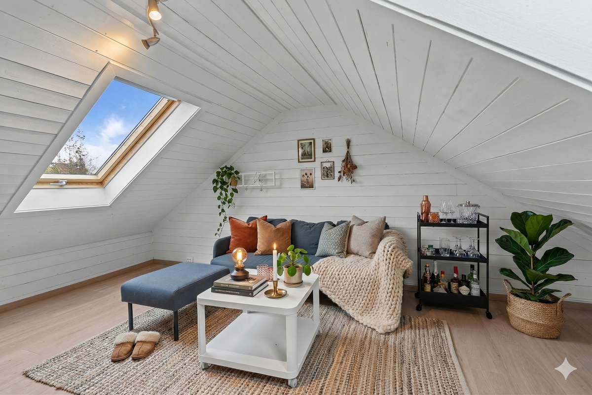 Loftstue Galleribilde