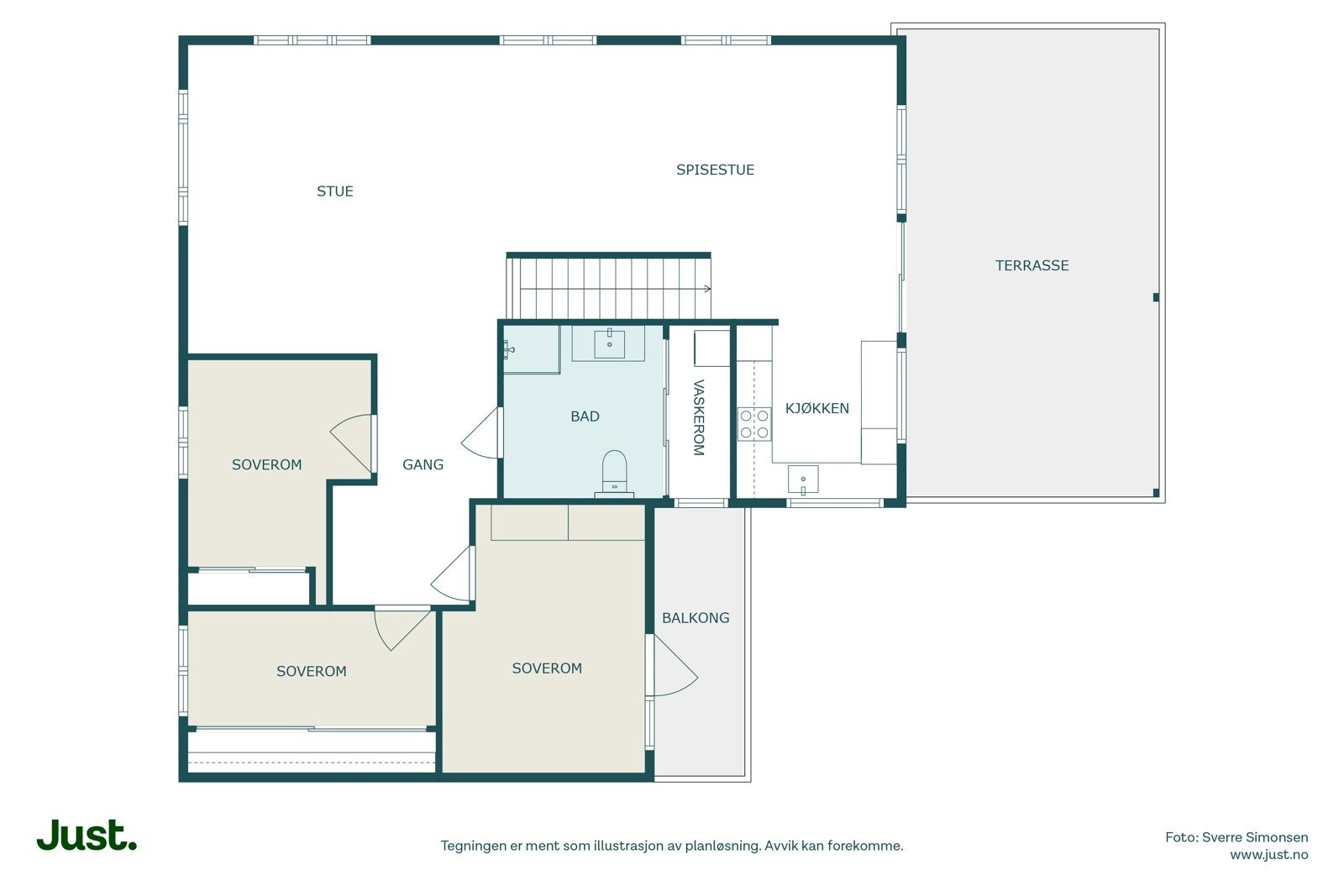 Planskisse. Galleribilde