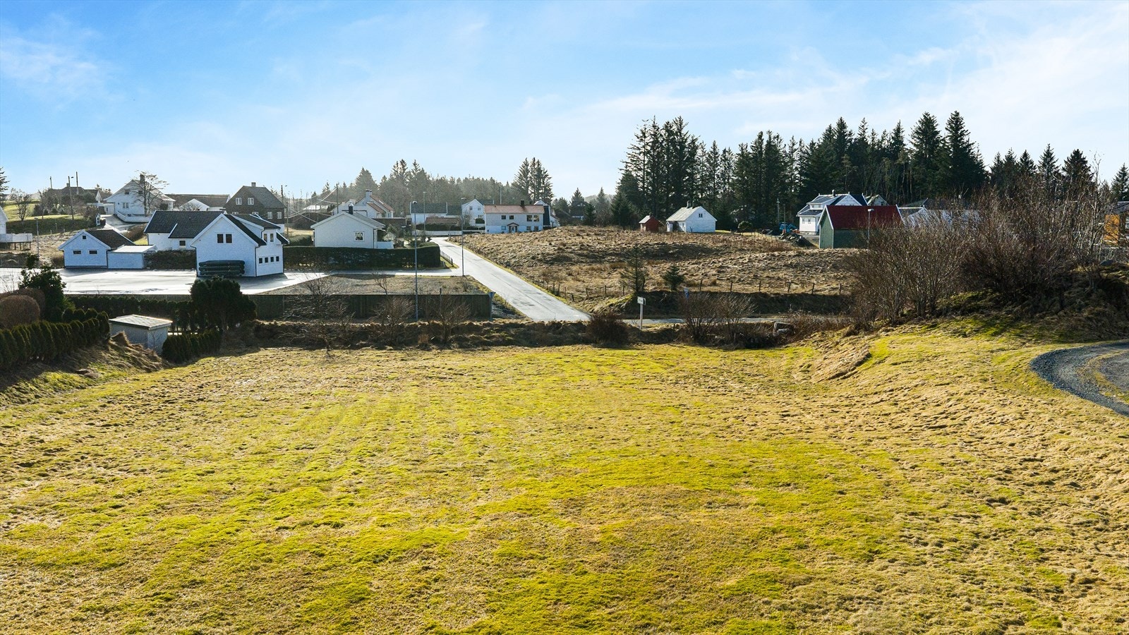 Tomtene kan fritt besiktiges Galleribilde