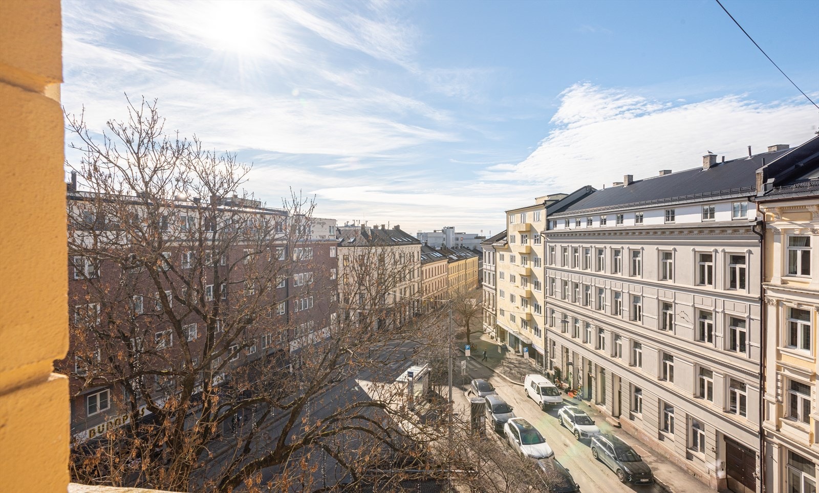 Utsyn fra stuen Galleribilde
