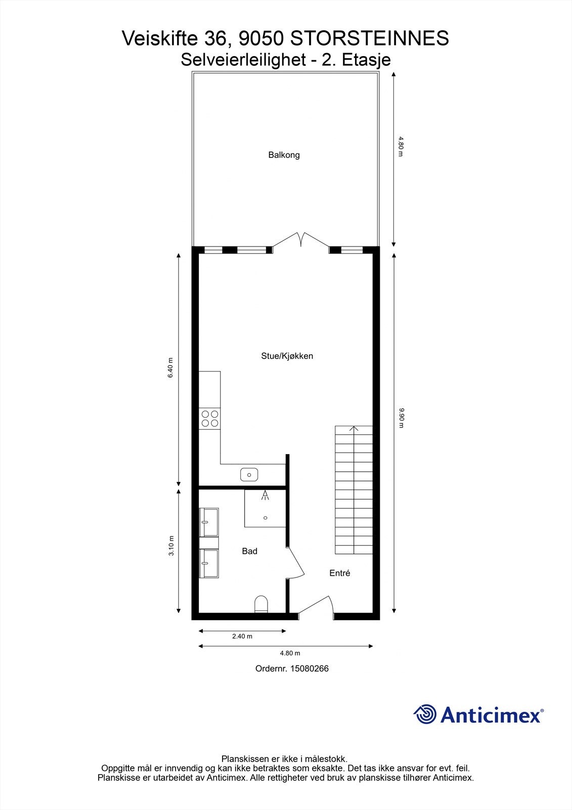 Plantegning 2. Etasje Galleribilde