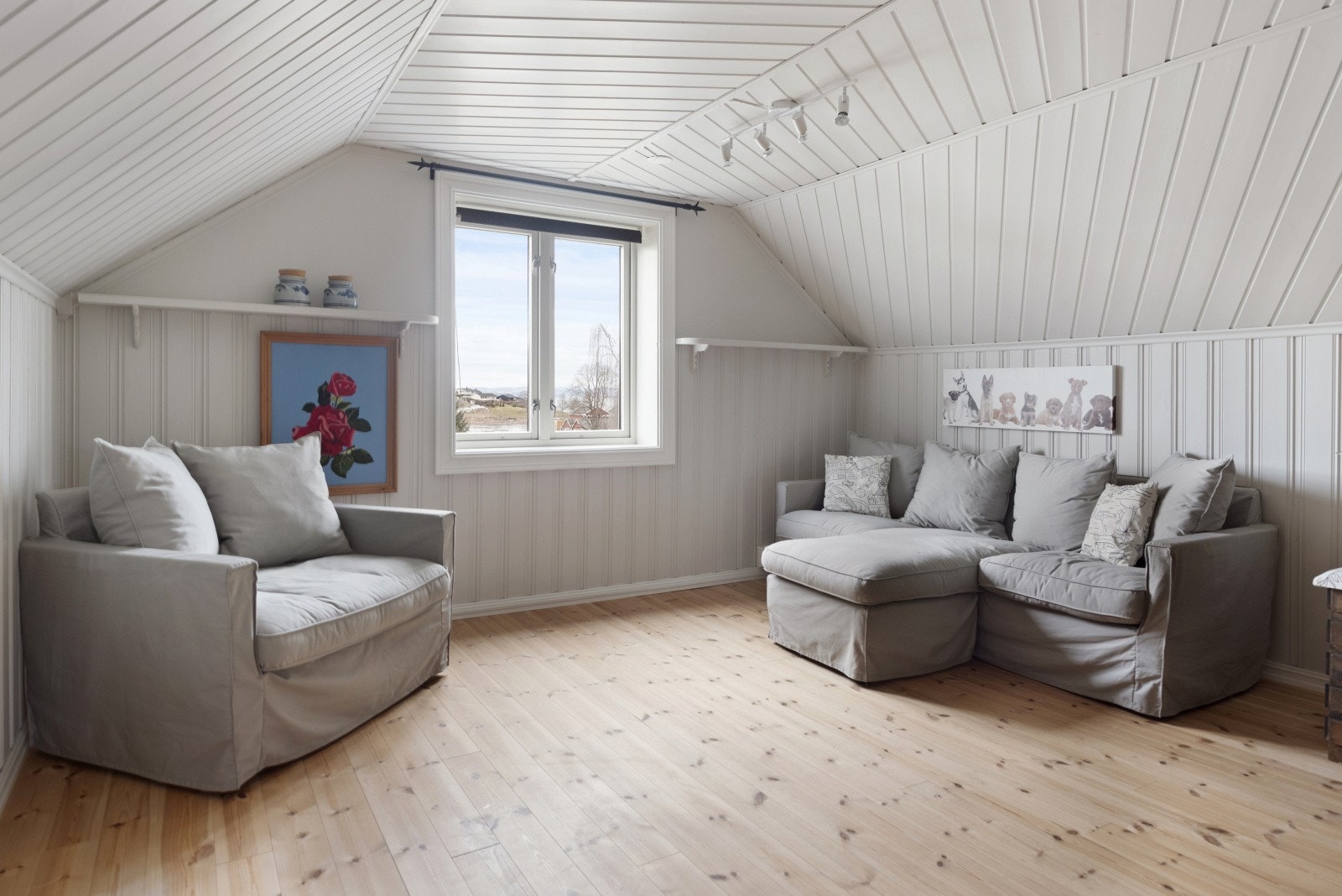 Loftstue Galleribilde