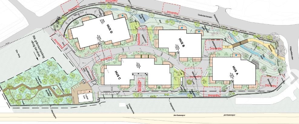 Utomhusplan. Galleribilde