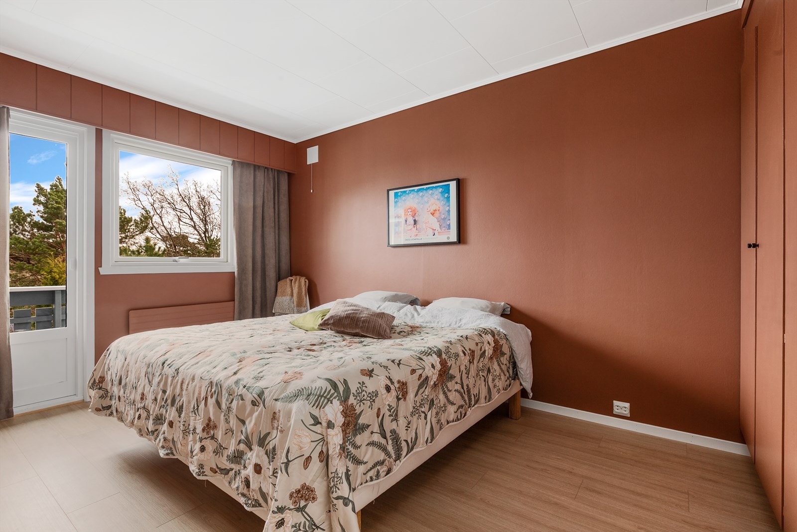 De tre soverommene er samlet i hovedetasjen. Galleribilde