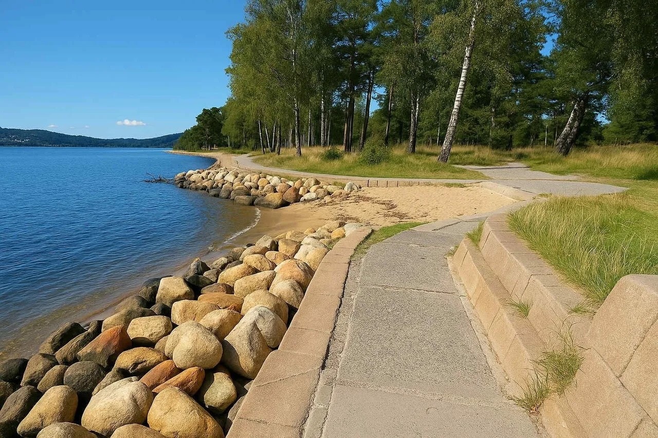 Naturskjønne omgivelser Galleribilde