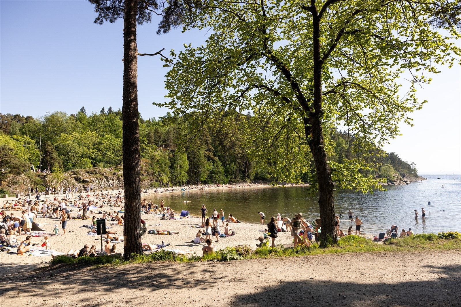 Bygdøy sjøbad finner du i gangavstand fra eiendommen. Galleribilde