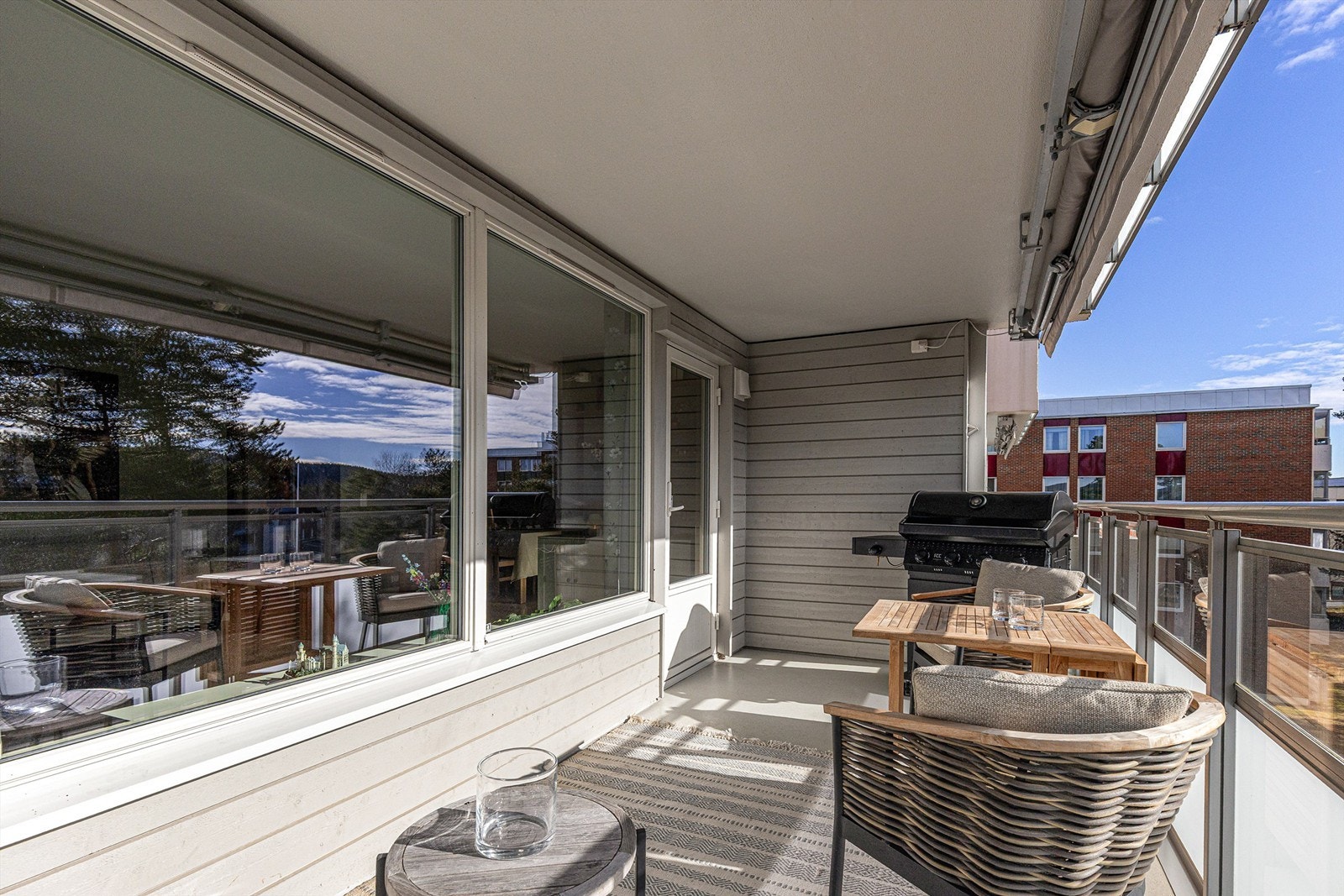 Her kan man nyte sene sommerkvelder med venner og familie. Galleribilde