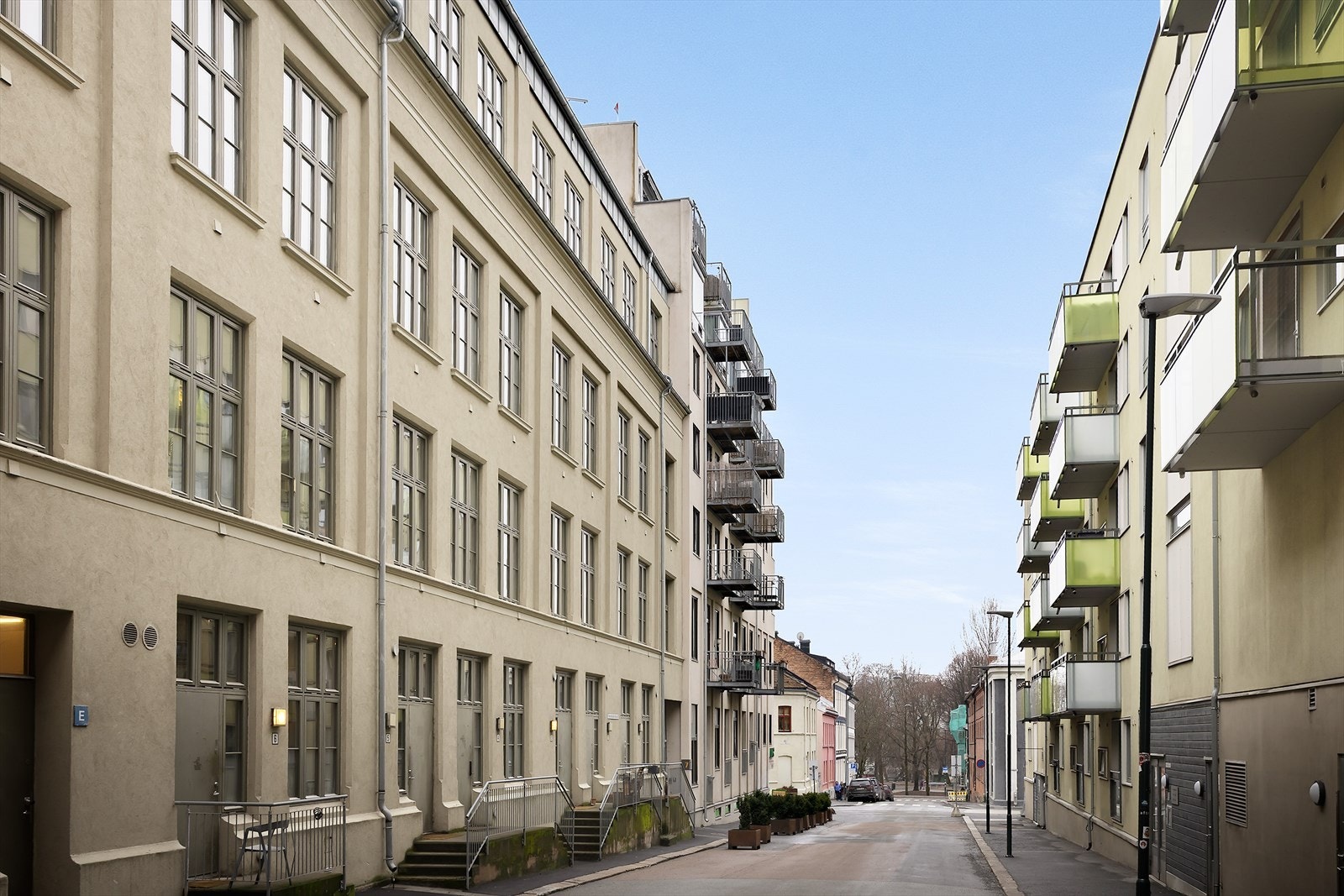 Eiendommen ligger i karakteristisk kvartalsbebyggelse med tydelig Grünerløkka-preg Galleribilde