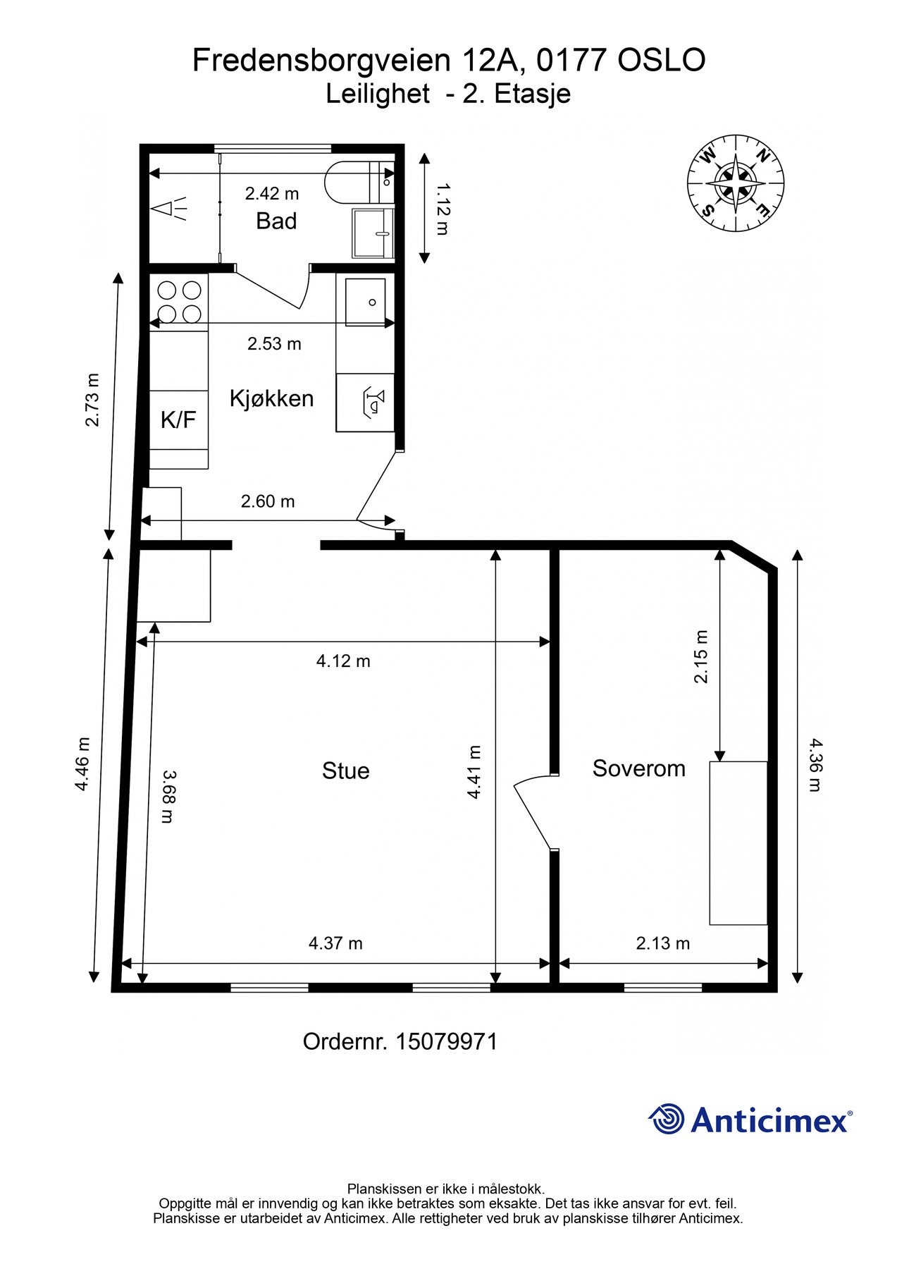 Planskisse. Galleribilde