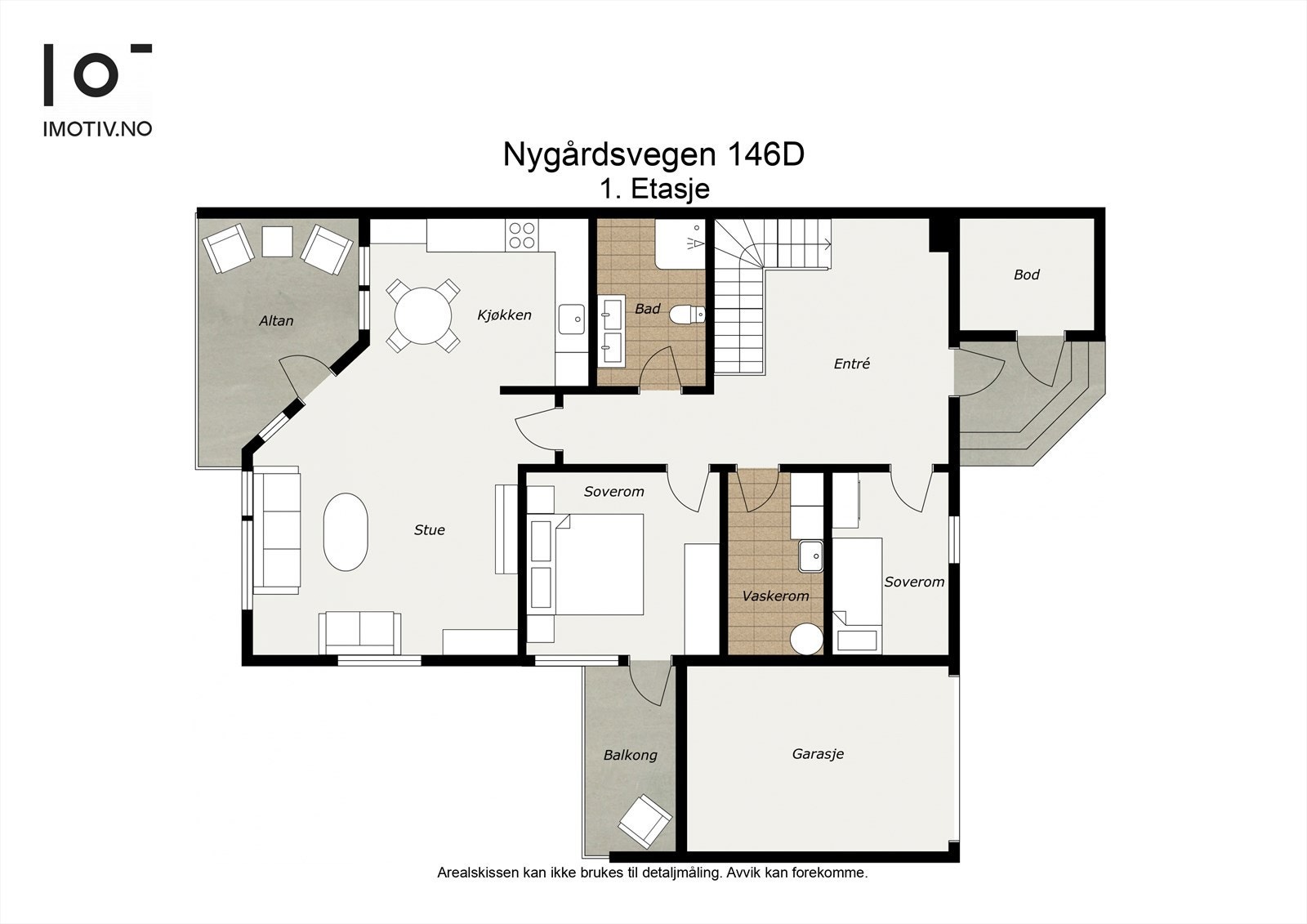 - Plantegning 1. etg - Galleribilde