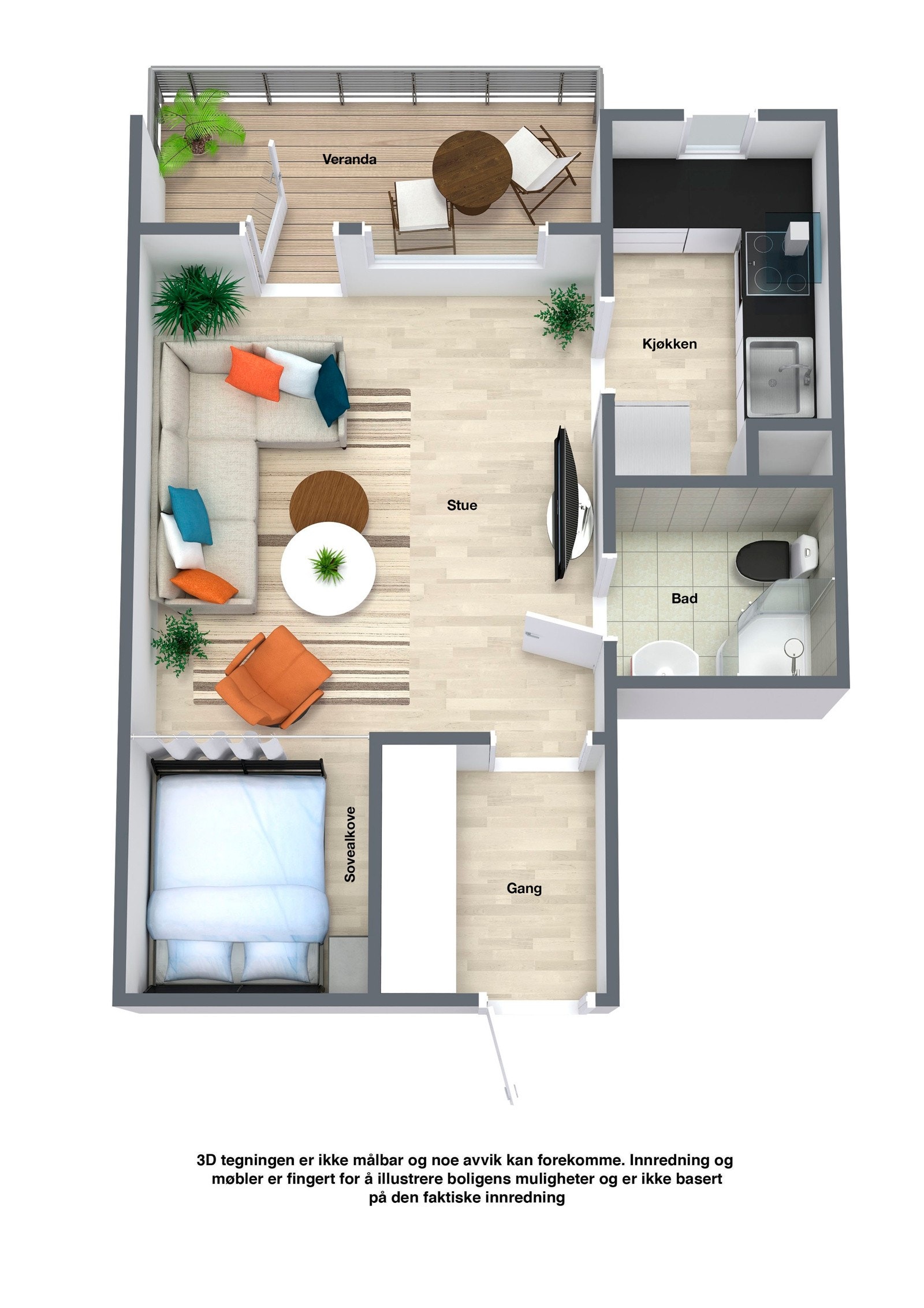 Planskisse Galleribilde