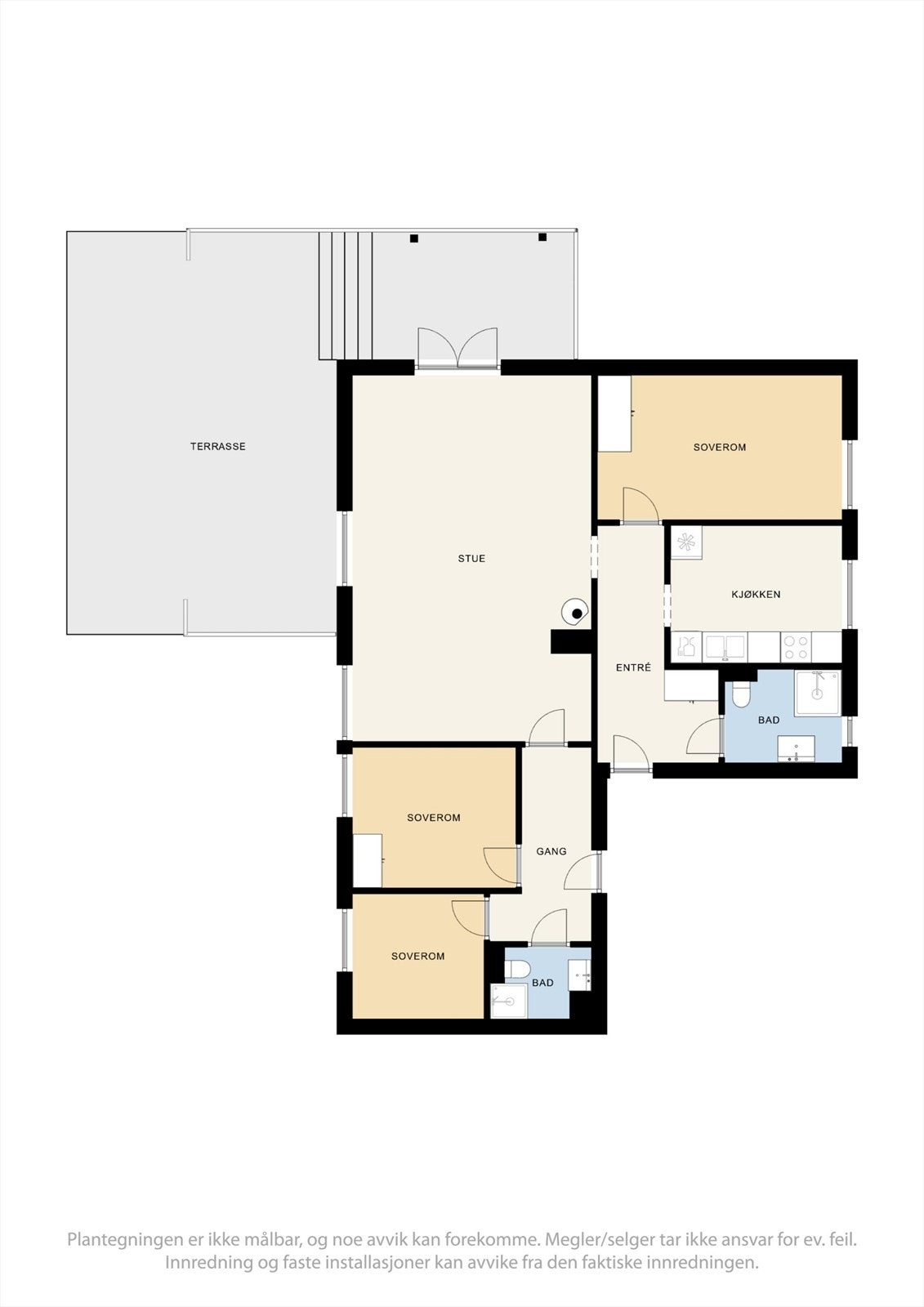 Plantegning. Galleribilde