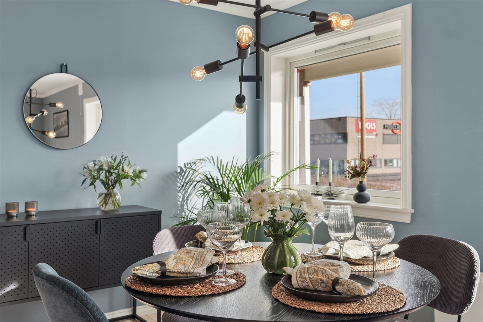 Spiseplassen er et naturlig samlingspunkt for hyggelige måltider. Galleribilde