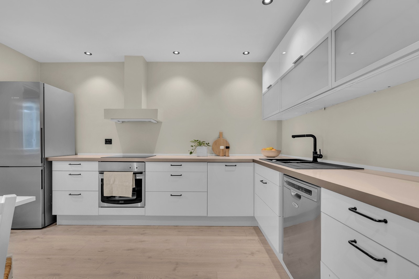 Pent oppgradert kjøkken Galleribilde