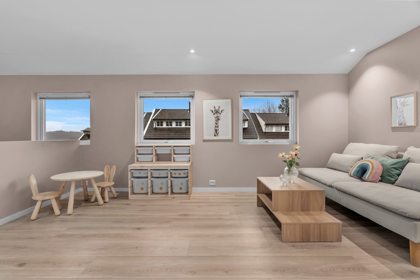 Loftsetasjen ble bygget i 1996 og oppusset den senere tid Galleribilde