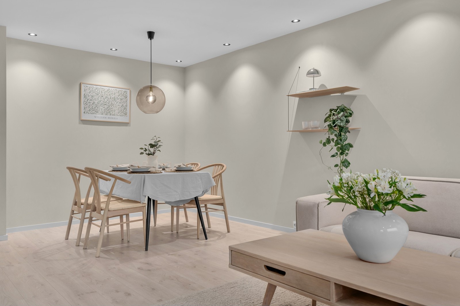 Duse, delikate farger Galleribilde