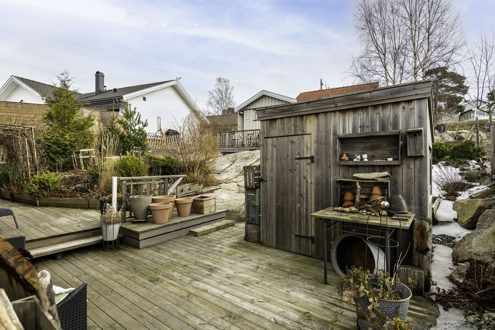 Flotte uteplasser på eiendommen Galleribilde