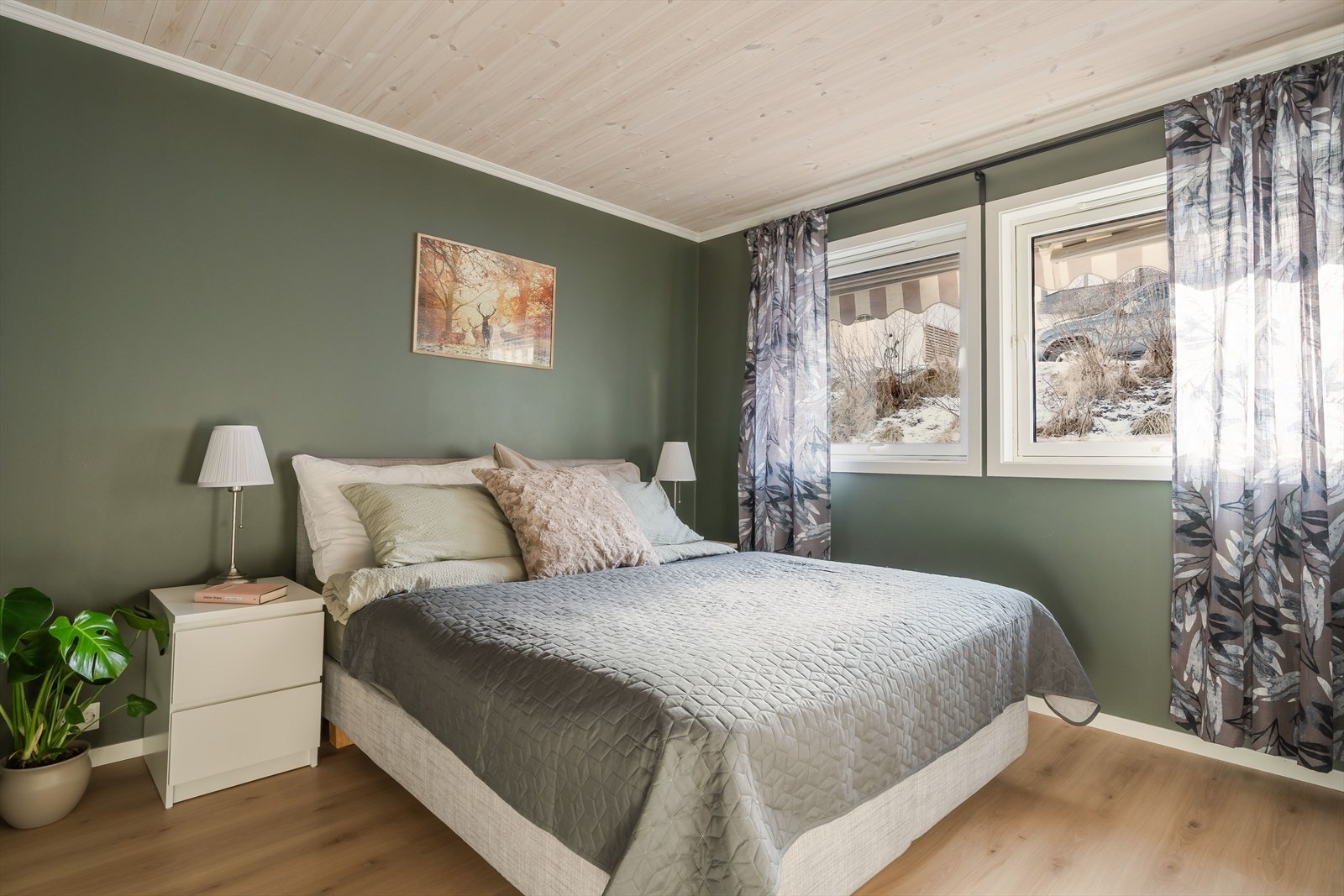 Boligens største soverom er på ca. 11,5m². Galleribilde