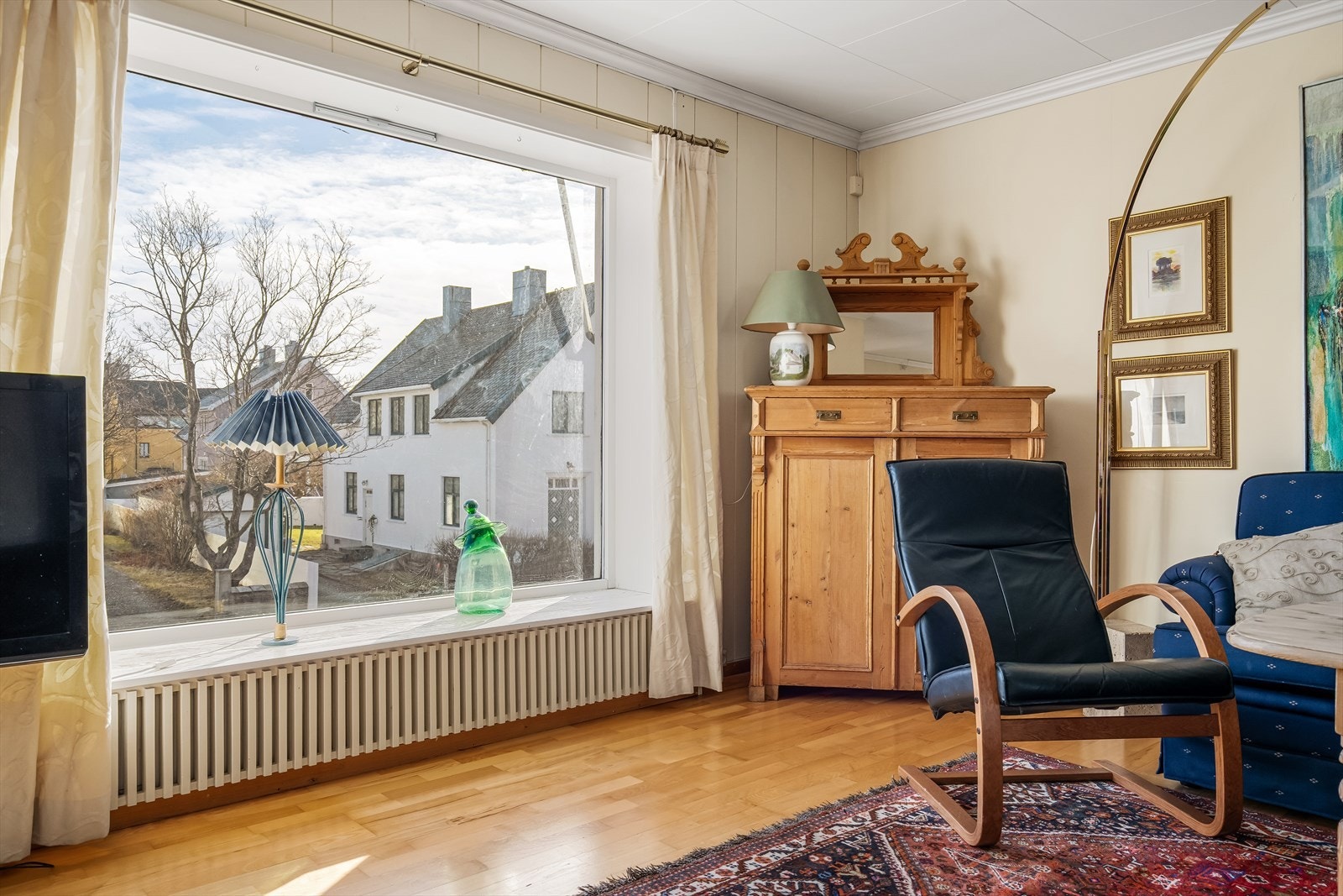 Utsikt mot sør, mot Kongens gate Galleribilde