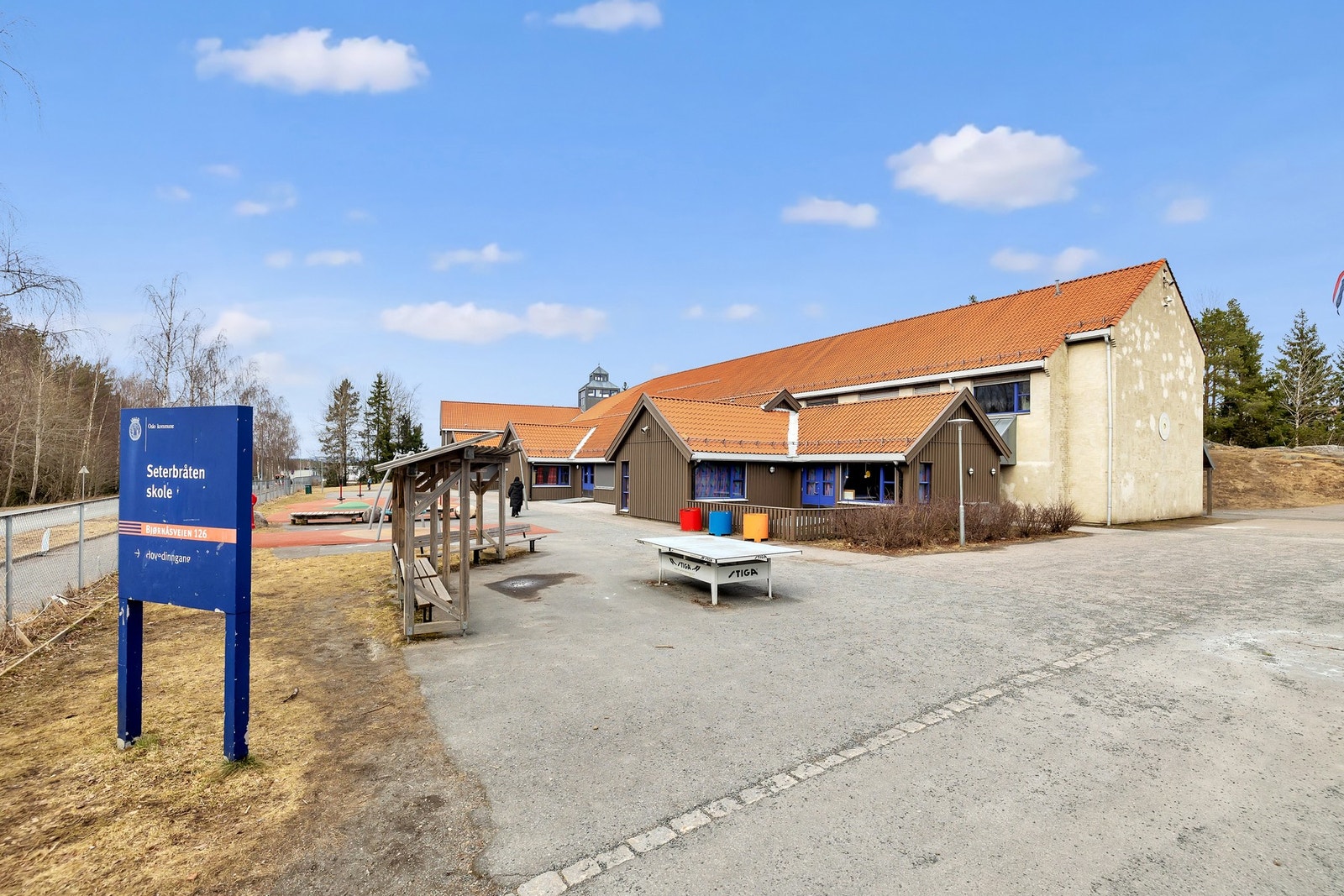 Kort vei til skoler og barnehager. Galleribilde