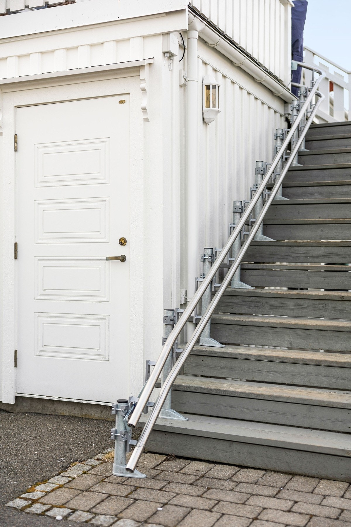Utvendig atkomst til leiligheten. Galleribilde